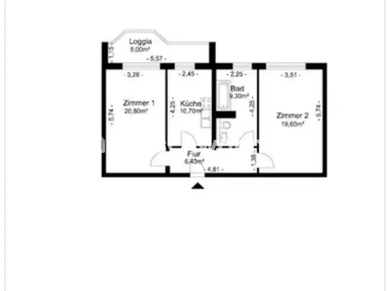 Tauschwohnung: 2-Zimmer-Wohnung in Berlin, Marzahn-Hellersdorf — photo 1